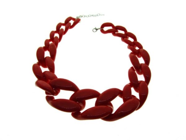 Collana catena acrilico