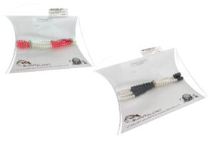 Bracciale elasticizzato vetro e rondelle strass
