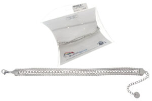 Bracciale 3 maglie acciaio