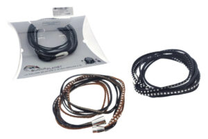 Bracciale poliestere 2 giri chiusura calamita