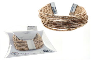 Bracciale tessuto multifilo chiusura a calamita