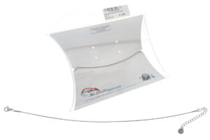Cavigliera acciaio tubolare mm. 1