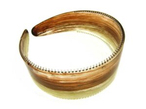 Cerchietto effetto legno