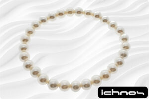 Bracciale perle mm. 6 elasticizzato