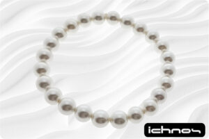 Bracciale perle mm. 8 elasticizzato