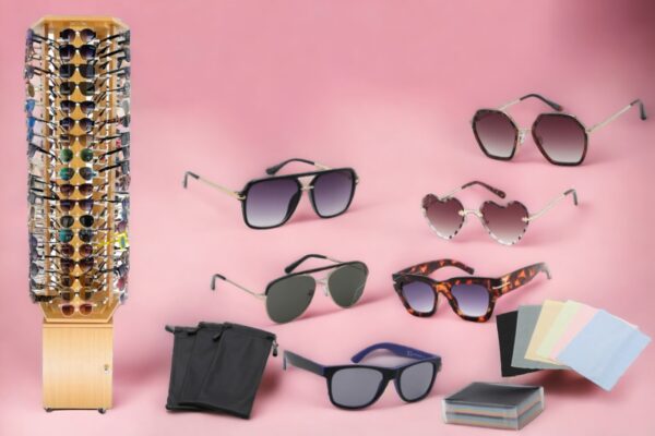 Kit occhiali da sole 144 pz