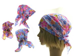 Fascia bandana fiori