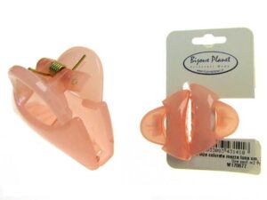 Pinza mezza luna colorata cm. 3,5 blister pz. 2