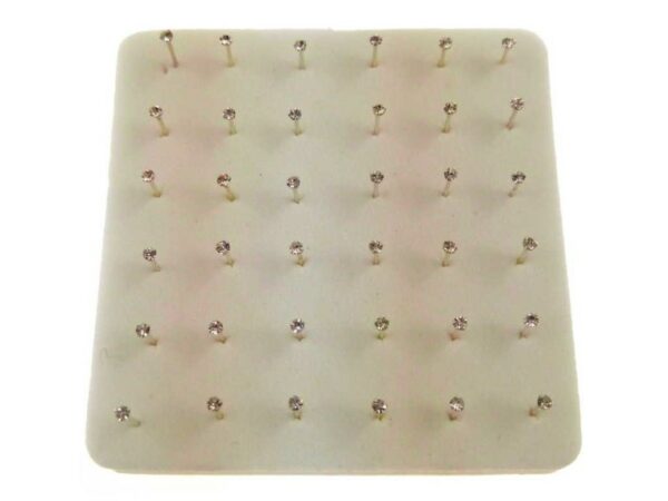 Nasino micro strass mm. 0,7 graff. box pz.36